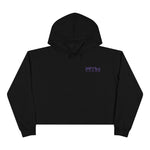 Prove Them Wrong Crop Top Hoodie With Purple Logo (Multiple Hoodie Colors Non/Embroidered)