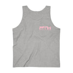 Prove Them Wrong Tank Top With Light Pink Logo (Multiple Tank Colors/Non Embroidered)