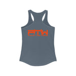 Prove Them Wrong Women's Tank Top With Orange Logo (Multiple Tank Colors/Non Embroidered)