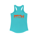 Prove Them Wrong Women's Tank Top With Orange Logo (Multiple Tank Colors/Non Embroidered)