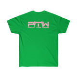 Prove Them Wrong T-Shirt With Light Pink Logo (Multiple Shirt Colors/Non Embroidered)