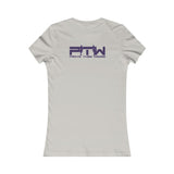 Prove Them Wrong Women's T-Shirt With Purple Logo (Multiple Shirt Colors/Non Embroidered)