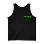 Prove Them Wrong Tank Top With Light Green Logo (Multiple Tank Colors/Non Embroidered)