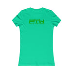 Prove Them Wrong Women's T-Shirt With Light Green Logo (Multiple Shirt Colors/Non Embroidered)