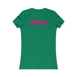 Prove Them Wrong Women's T-Shirt With Hot Pink Logo (Multiple Shirt Colors/Non Embroidered)