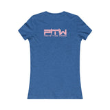 Prove Them Wrong Women's T-Shirt With Light Pink Logo (Multiple Shirt Colors/Non Embroidered)