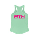 Prove Them Wrong Women's Tank Top With Hot Pink Logo (Multiple Tank Colors/Non Embroidered)