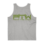 Prove Them Wrong Tank Top With Olive Green Logo (Multiple Tank Colors/Non Embroidered)