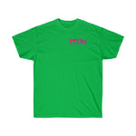 Prove Them Wrong T-Shirt With Hot Pink Logo (Multiple Shirt Colors/Non Embroidered)