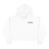 Prove Them Wrong Crop Top Hoodie With Olive Green Logo (Multiple Hoodie Colors Non/Embroidered)