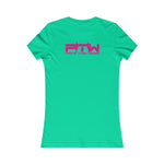 Prove Them Wrong Women's T-Shirt With Hot Pink Logo (Multiple Shirt Colors/Non Embroidered)