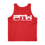 Prove Them Wrong Tank Top With White Logo (Multiple Tank Colors/Non Embroidered)