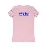 Prove Them Wrong Women's T-Shirt With Blue Logo (Multiple Shirt Colors/Non Embroidered)