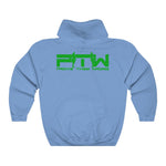 Prove Them Wrong Hoodie With Light Green Logo (Multiple Hoodie Colors/Non Embroidered)