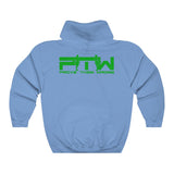 Prove Them Wrong Hoodie With Light Green Logo (Multiple Hoodie Colors/Non Embroidered)