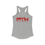 Prove Them Wrong Women's Tank Top With Red Logo (Multiple Tank Colors/Non Embroidered)