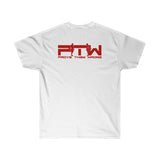 Prove Them Wrong T-Shirt With Red Logo (Multiple Shirt Colors/Non Embroidered)