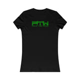 Prove Them Wrong Women's T-Shirt With Green Logo (Multiple Shirt Colors/Non Embroidered)