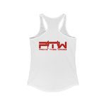 Prove Them Wrong Women's Tank Top With Red Logo (Multiple Tank Colors/Non Embroidered)