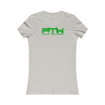 Prove Them Wrong Women's T-Shirt With Light Green Logo (Multiple Shirt Colors/Non Embroidered)