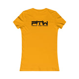 Prove Them Wrong Women's T-Shirt With Black Logo (Multiple Shirt Colors/Non Embroidered)