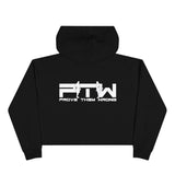 Prove Them Wrong Crop Top Hoodie With White Logo (Multiple Hoodie Colors Non/Embroidered)