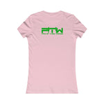 Prove Them Wrong Women's T-Shirt With Light Green Logo (Multiple Shirt Colors/Non Embroidered)