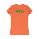 Prove Them Wrong Women's T-Shirt With Light Green Logo (Multiple Shirt Colors/Non Embroidered)