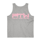 Prove Them Wrong Tank Top With Light Pink Logo (Multiple Tank Colors/Non Embroidered)