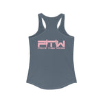 Prove Them Wrong Women's Tank Top With Light Pink Logo (Multiple Tank Colors/Non Embroidered)