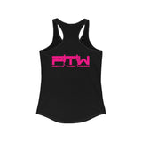 Prove Them Wrong Women's Tank Top With Hot Pink Logo (Multiple Tank Colors/Non Embroidered)