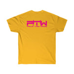 Prove Them Wrong T-Shirt With Hot Pink Logo (Multiple Shirt Colors/Non Embroidered)