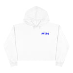 Prove Them Wrong Crop Top Hoodie With Blue Logo (Multiple Hoodie Colors Non/Embroidered)