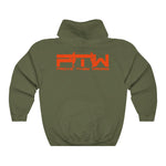 Prove Them Wrong Hoodie With Orange Logo (Multiple Hoodie Colors/Non Embroidered)