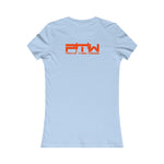 Prove Them Wrong Women's T-Shirt With Orange Logo (Multiple Shirt Colors/Non Embroidered)