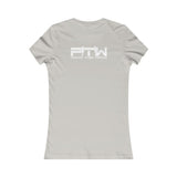 Prove Them Wrong Women's T-Shirt With White Logo (Multiple Shirt Colors/Non Embroidered)