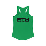 Prove Them Wrong Women's Tank Top With Black Logo (Multiple Tank Colors/Non Embroidered)