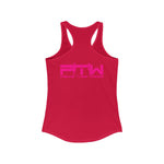 Prove Them Wrong Women's Tank Top With Hot Pink Logo (Multiple Tank Colors/Non Embroidered)