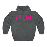 Prove Them Wrong Hoodie With Hot Pink Logo (Multiple Hoodie Colors/Non Embroidered)