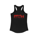 Prove Them Wrong Women's Tank Top With Red Logo (Multiple Tank Colors/Non Embroidered)