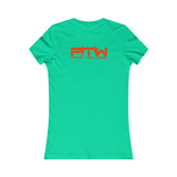 Prove Them Wrong Women's T-Shirt With Orange Logo (Multiple Shirt Colors/Non Embroidered)