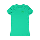 Prove Them Wrong Women's T-Shirt With Light Green Logo (Multiple Shirt Colors/Non Embroidered)