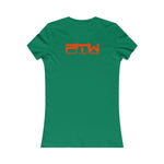 Prove Them Wrong Women's T-Shirt With Orange Logo (Multiple Shirt Colors/Non Embroidered)