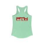 Prove Them Wrong Women's Tank Top With Red Logo (Multiple Tank Colors/Non Embroidered)