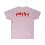 Prove Them Wrong T-Shirt With Red Logo (Multiple Shirt Colors/Non Embroidered)