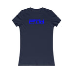 Prove Them Wrong Women's T-Shirt With Blue Logo (Multiple Shirt Colors/Non Embroidered)