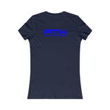 Prove Them Wrong Women's T-Shirt With Blue Logo (Multiple Shirt Colors/Non Embroidered)