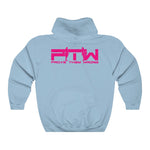 Prove Them Wrong Hoodie With Hot Pink Logo (Multiple Hoodie Colors/Non Embroidered)