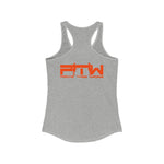 Prove Them Wrong Women's Tank Top With Orange Logo (Multiple Tank Colors/Non Embroidered)