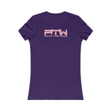 Prove Them Wrong Women's T-Shirt With Light Pink Logo (Multiple Shirt Colors/Non Embroidered)